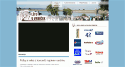 Desktop Screenshot of letouvrbicek.cz